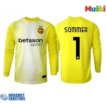 Inter Milan Yann Sommer #1 Golmanski Gostujuci Dres 2025-26 Dugi Rukav
